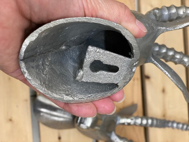 Silver Savannah – Aluminum Antelope Wall Mount (Pair)