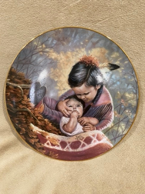 Prairie Innocence – “Tender Loving Care” Collector Plate (1992)