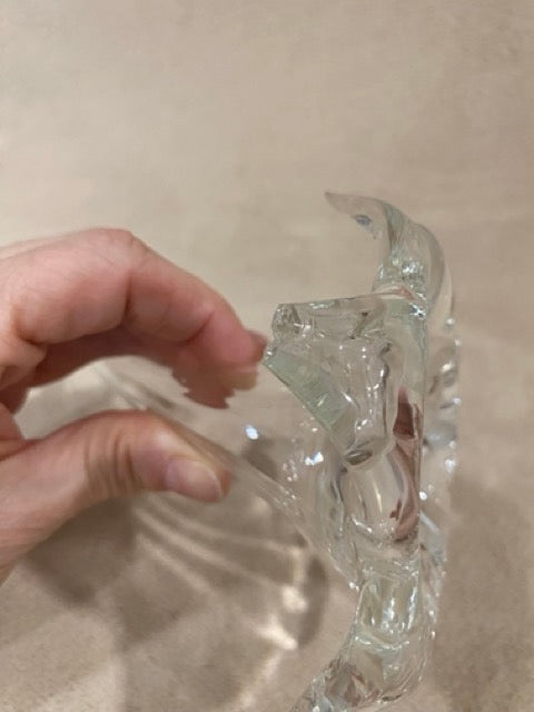 Trumpet Bloom – Vintage Hand-Blown Glass Lily Bud Vase