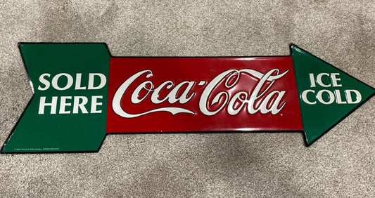 Americana Arrow – Vintage Coca-Cola Metal Sign
