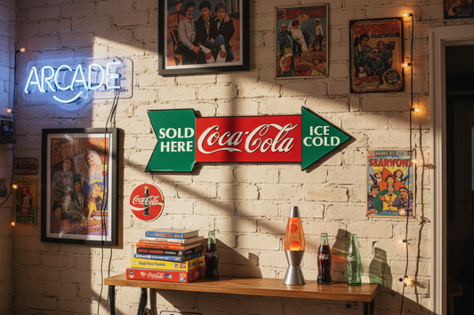 Americana Arrow – Vintage Coca-Cola Metal Sign