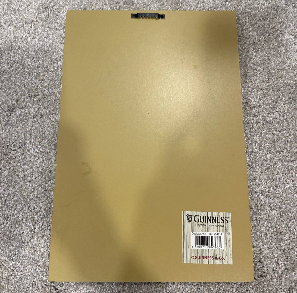 Emerald Heritage – Rare Guinness “Taste of Ireland” Wooden Sign