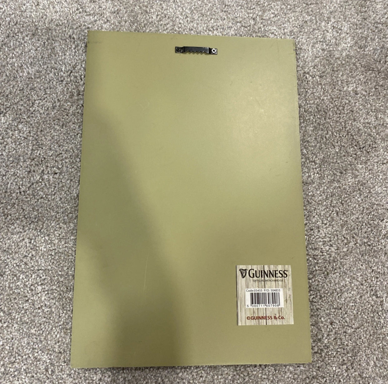 Midnight Stout – Rare “Lovely Day for a Guinness” Sign