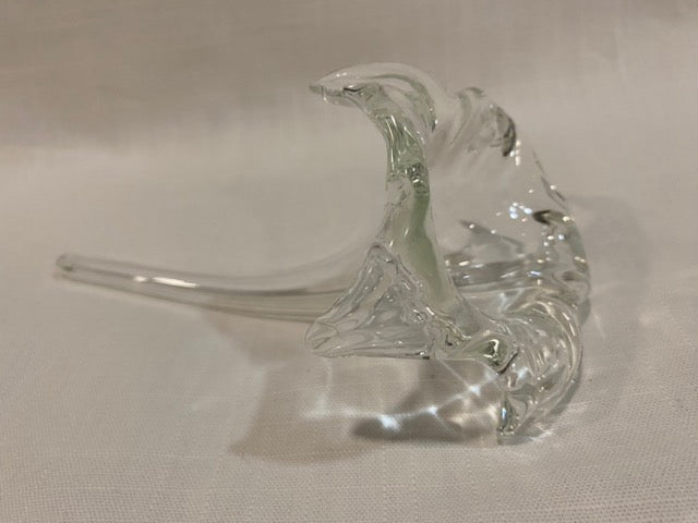 Trumpet Bloom – Vintage Hand-Blown Glass Lily Bud Vase