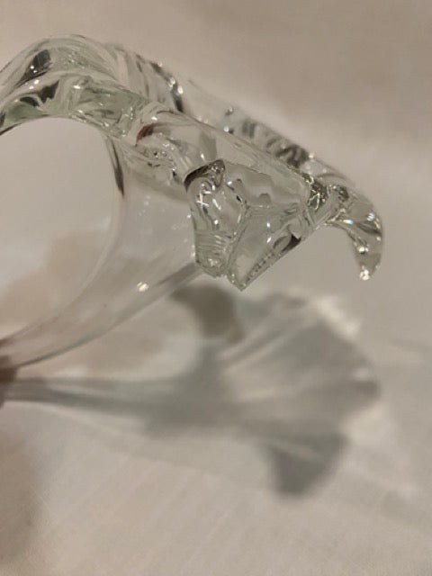 Trumpet Bloom – Vintage Hand-Blown Glass Lily Bud Vase