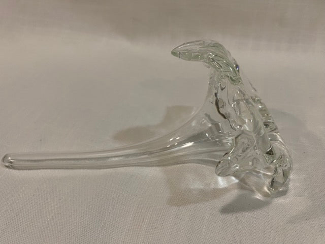 Trumpet Bloom – Vintage Hand-Blown Glass Lily Bud Vase