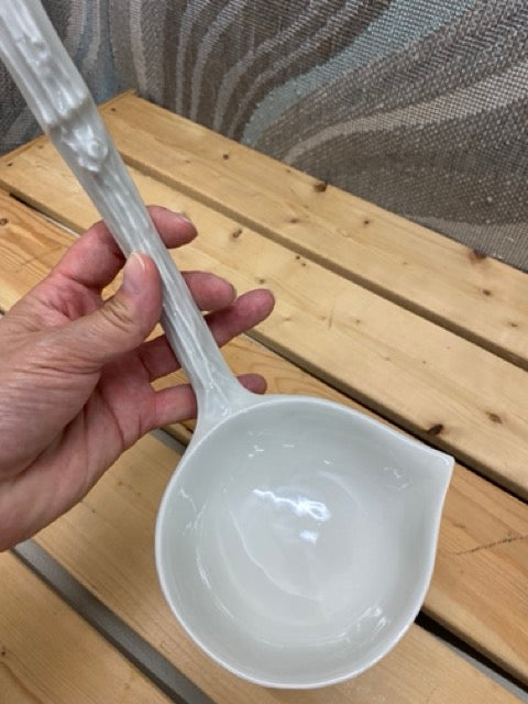 Ironstone Harvest – Red Cliff Grape Motif Ladle