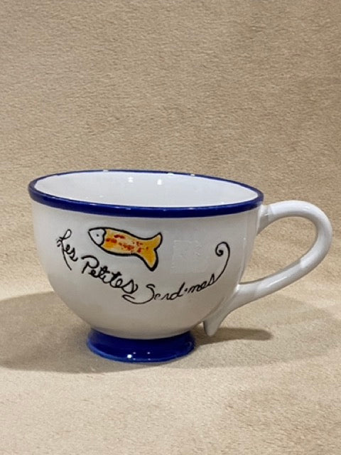 Petite Catch – Blue Sky Ceramics Sardine Mug (14 oz)