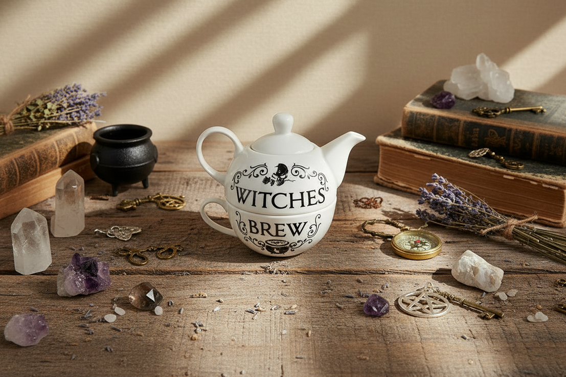 Autumn Ritual – “Witches Brew” Tea for One Set