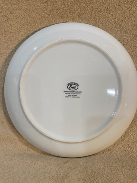 Playful Table – FRED “Plays With His Food” Ceramic Dinner Plate