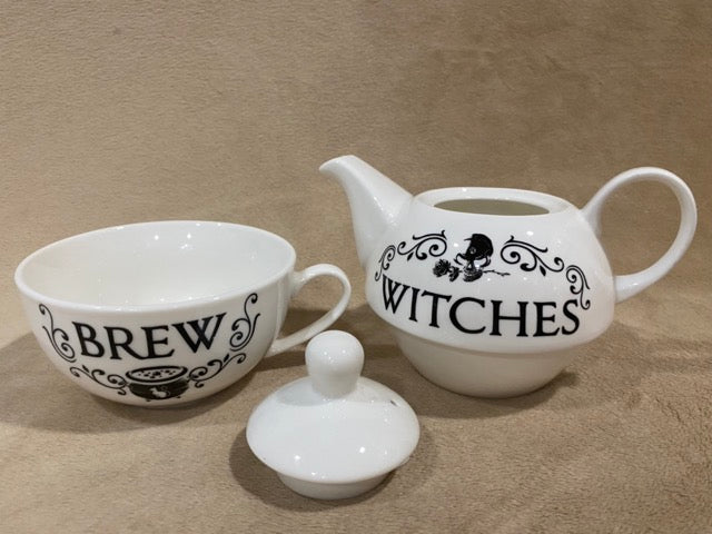 Autumn Ritual – “Witches Brew” Tea for One Set