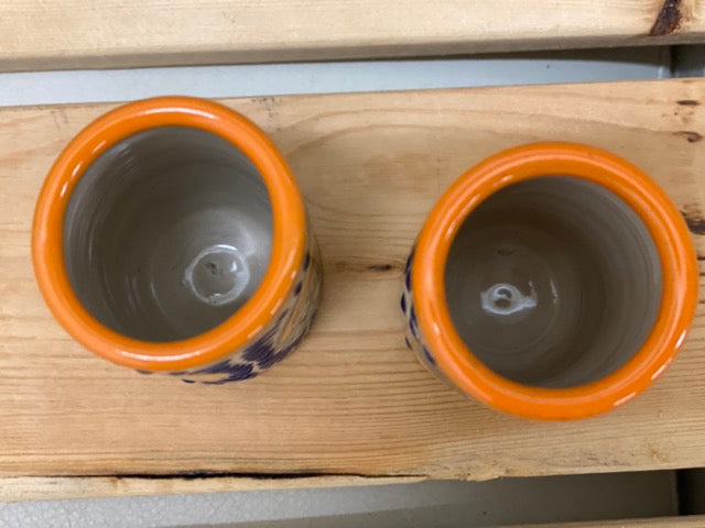 Talavera Spirits – Hand-Painted Vasitos Tequila Cups