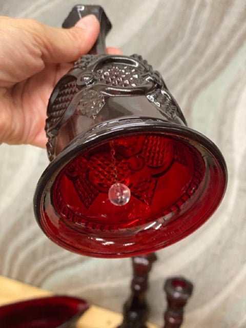 Ruby Reverie – 15-Piece Avon 1876 Cape Cod Ruby Glass Collection