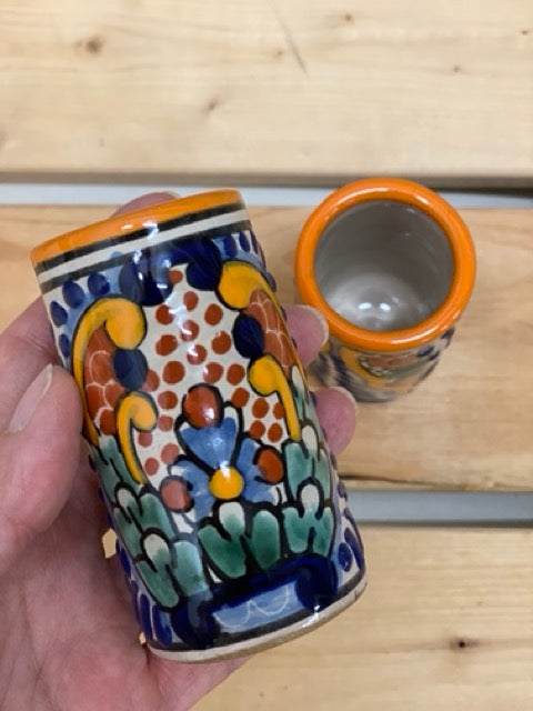 Talavera Spirits – Hand-Painted Vasitos Tequila Cups