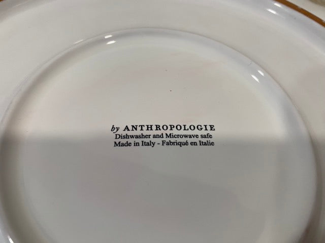 Tuscan Glaze – Anthropologie Italian Hand-Glazed Terracotta Plate