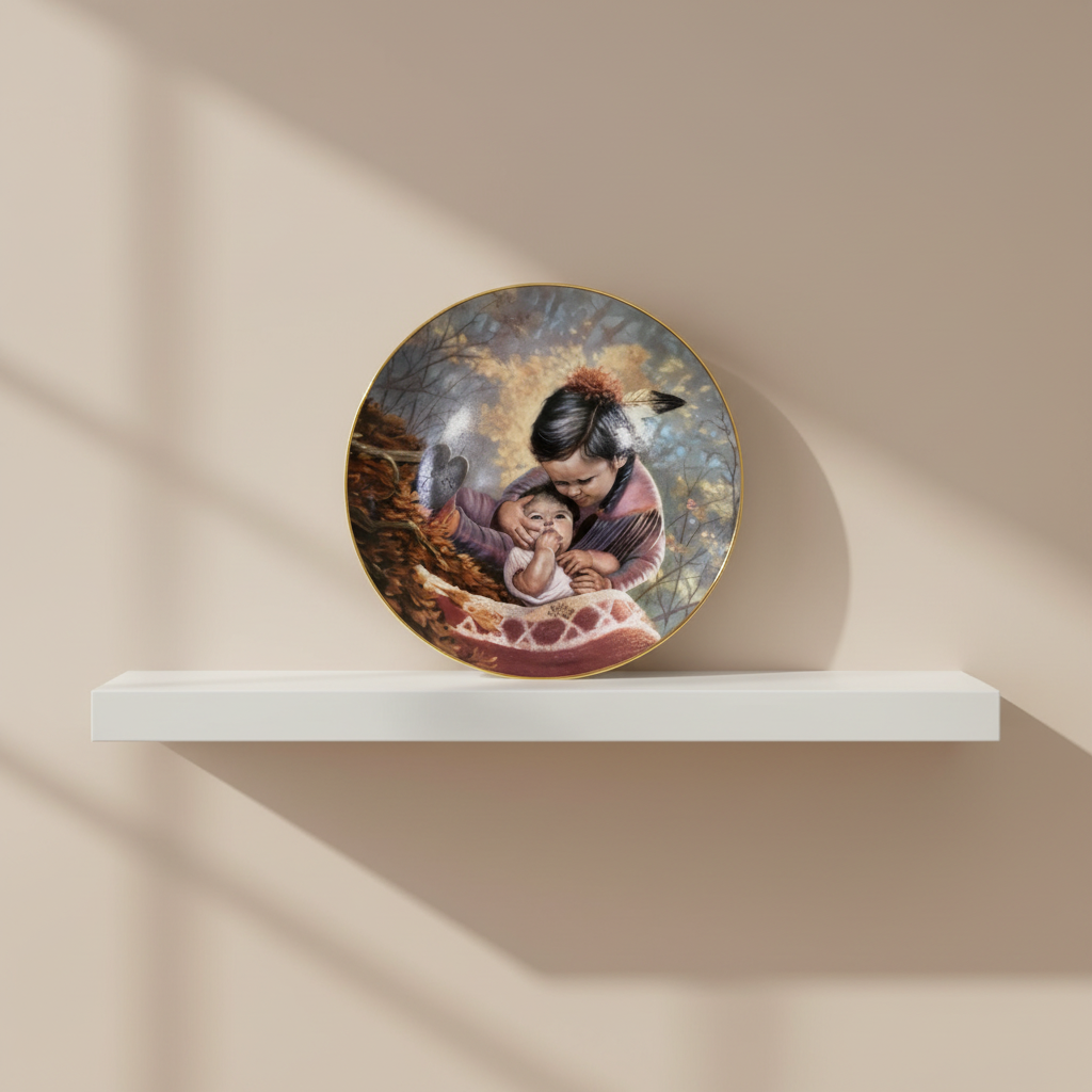 Prairie Innocence – “Tender Loving Care” Collector Plate (1992)