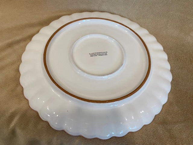 Tuscan Glaze – Anthropologie Italian Hand-Glazed Terracotta Plate