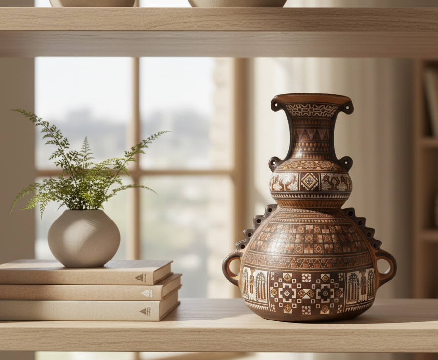 Artful Vessel – Antonio Olave Handcrafted Pottery (6")