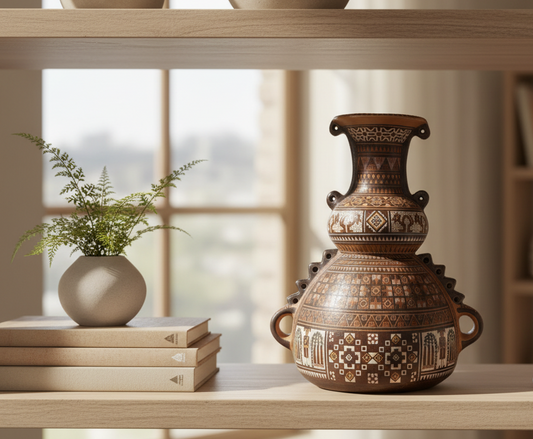 Artful Vessel – Antonio Olave Handcrafted Pottery (6")