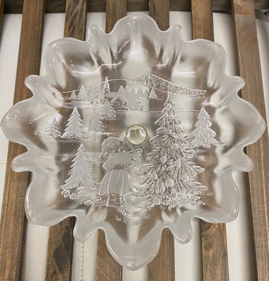 Mikasa - Christmas Story Footed Bon Bon Serving Dish