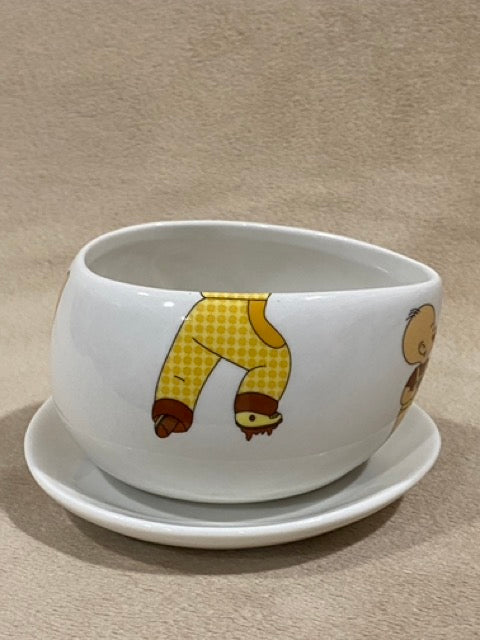 Chocolate Embrace – Max Brenner “Hug Mug” Cup & Saucer