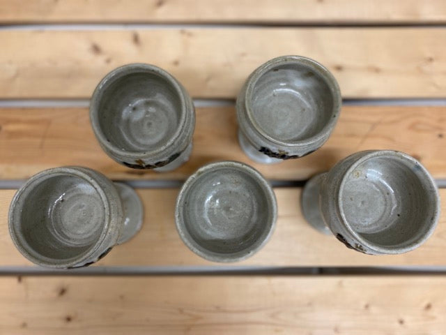 Vineyard Evenings – Handcrafted Wine Goblets with Grape Motif