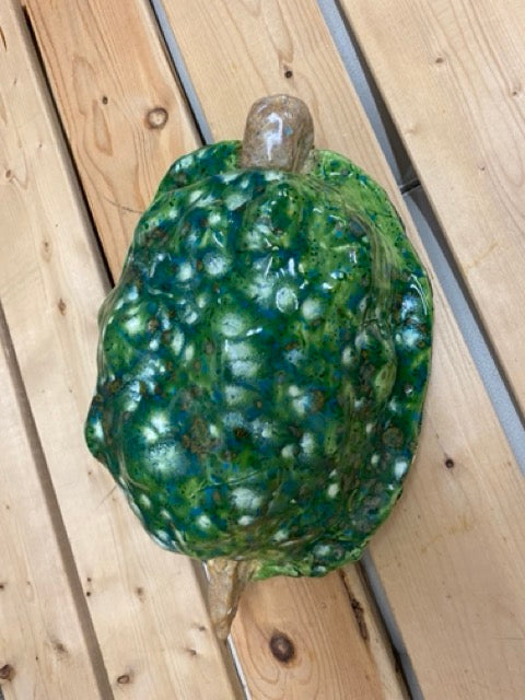 Earthen Guardian – Handcrafted Ceramic Turtle