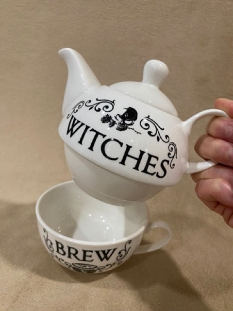 Autumn Ritual – “Witches Brew” Tea for One Set