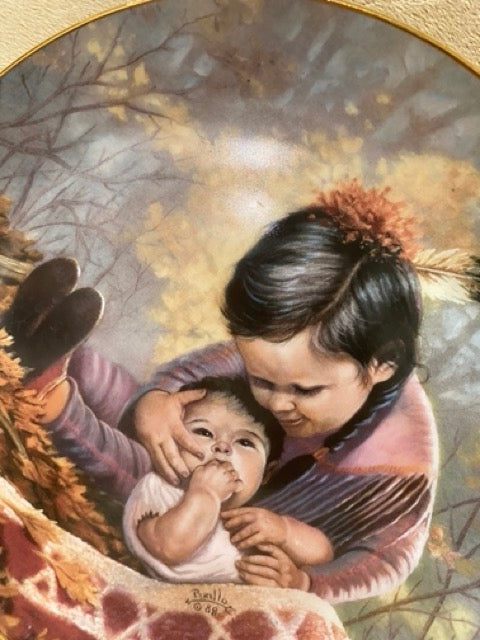 Prairie Innocence – “Tender Loving Care” Collector Plate (1992)